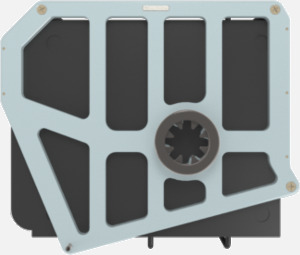 Hillaero CENTRIMAG FAA certified Mount for your Air Ambulance Airmed Helicopter or Fixed Wing Aircraft WITH UNITS TOP